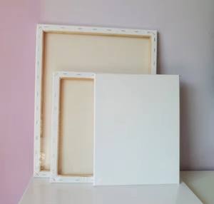 Toile tendue sur cadre, taille personnalisée, impression UV blanche, fabrication en usine - Product Image 5