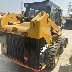 รถตักล้อยางมือสองคุณภาพสูง Caterpillar 246D รับน้ำหนักได้ 1 ตัน น้ำหนักตัวเครื่อง 3.4 ตัน ชั่วโมงการทำงานต่ำ รุ่นปี 2020 กำลังไฟ 55 กิโลวัตต์ - Product Image 6