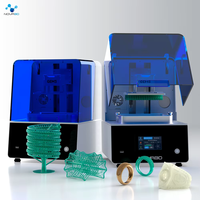 Imprimante 3D à résine LCD GEM3 16K neuve pour bijoux, avec garantie 1 an, pour la fabrication de bagues, bracelets, pendentifs et bijoux en acier inoxydable