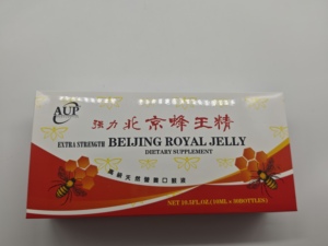 Compléments alimentaires de qualité alimentaire ANYUAN, 100% naturels, <span class=keywords><strong>gelée</strong></span> <span class=keywords><strong>royale</strong></span> fraîche et <span class=keywords><strong>ginseng</strong></span>, emballage en bouteille, 10*10ml/boîte - Product Image 2
