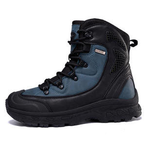 Nuevas Botas Tácticas de Media Caña para Hombre para Invierno, Calzado para Senderismo y Ciclismo al Aire Libre con Forro de Malla, Botas de Combate de Suela Gruesa, Zapatos Casuales - Product Image 6