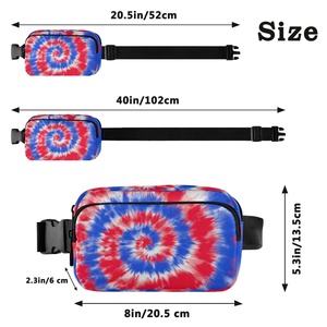 Riñoneras para Mujer y Hombre, Bolsa de Cintura con Correa Ajustable, Riñonera Deportiva Casual para Viajes, Riñonera Sherpa - Product Image 3