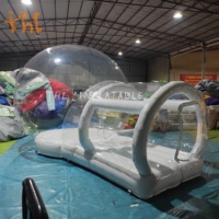 Gorila inflable de PVC de alta calidad, castillo hinchable para niños, casa de burbujas inflable con fondo hinchable