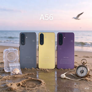 โทรศัพท์รุ่นใหม่ A56 หน้าจอใหญ่ ของแท้ หน้าจอโค้งเล็กน้อย ปลดล็อคด้วยลายนิ้วมือบนใบหน้า - Product Image 2