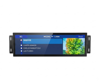 Écran LCD haute luminosité pour affichage d'informations aux passagers, pour publicités et annonces d'arrêt, utilisé dans les transports en bus et en train, 29 pouces