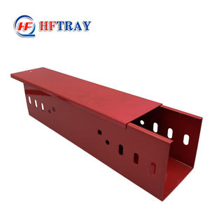 Canalización de Cables de Acero con Recubrimiento de Polvo Ignífugo para Exteriores de Buena Calidad, Canalización de Cables Perforada Multicolor - Product Image 1