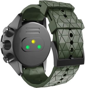 Bracelet en silicone pour <span class=keywords><strong>Suunto</strong></span> <span class=keywords><strong>9</strong></span>, bracelet de rechange en Silicone souple pour <span class=keywords><strong>Suunto</strong></span> <span class=keywords><strong>9</strong></span> Baro - Product Image 1