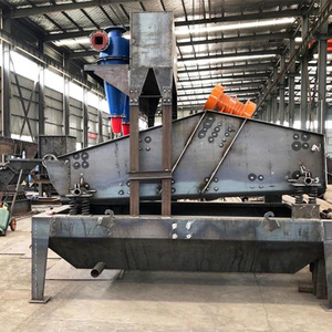 Washed <b>Fine</b> Sand Recovery Machine <b>Fine</b> Sand Recovery System with Vibrating Motor Used in Mining and Construction - Product Image 1