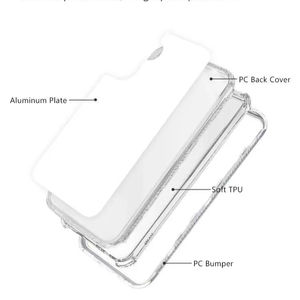 Funda <span class=keywords><strong>de</strong></span> teléfono con sublimación en blanco, funda móvil con sublimación 3D resistente para iPhone 16 15 Pro Max, funda resistente 3 en 1 con lámina brillante - Product Image 1