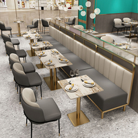 Großhandel Klassische Gewerbliche Restaurant Café Hotel Schnellrestaurant Maßgefertigte Möbelsets