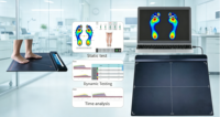 Appareil portable 3DOE de numérisation de la pression plantaire, machine de correction des semelles, analyse de la marche, capteurs 4 capteurs/cm, orthopédique