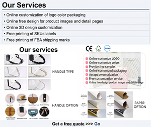 Sac en papier personnalisé, recyclable, imperméable et écologique avec logo, couleur ivoire, <span class=keywords><strong>pour</strong></span> emballage de chaussures de bienvenue <span class=keywords><strong>pour</strong></span> bébés et femmes - Product Image 5