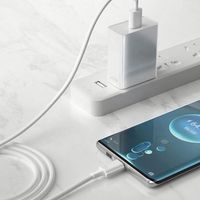 Kabel Data Fast Charge Micro USB Bahan PVC Transfer Data Kabel Pengisian Daya Tipe-C Micro USB