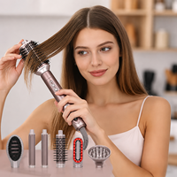 Brosse Soufflante Chauffante 7-en-1 Infrarouge Anti-Frisottis à Ions Négatifs, Volumisante et Lissante, Moteur Sans Balais en Plastique 1500W – Vente en Gros