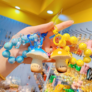Porte-clés <span class=keywords><strong>Champignon</strong></span> en Résine Luminescent Haute Luminosité, <span class=keywords><strong>Vente</strong></span> en Gros, Pendentif Mignon pour Sac à Dos, Décoration Tendance - Product Image 1