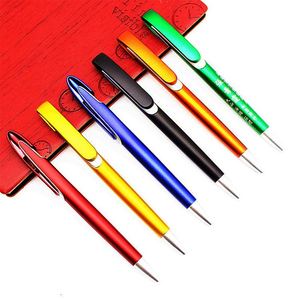 Cheapest Multi-color Paint Plastic Ballpoint <b>Pen</b> With Wholesale Press Creative Advertising Customized Logo for Office - Product Image 1