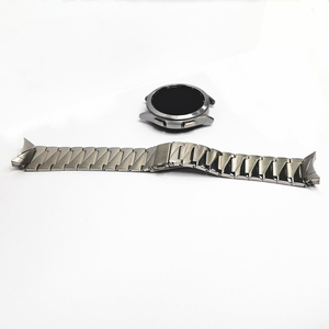 <span class=keywords><strong>Bracelet</strong></span> en acier inoxydable de 22mm pour samsung <span class=keywords><strong>galaxy</strong></span> <span class=keywords><strong>watch</strong></span> <span class=keywords><strong>4</strong></span> classic 42mm <span class=keywords><strong>46mm</strong></span>, <span class=keywords><strong>Bracelet</strong></span> en métal à dents de scie - Product Image 3