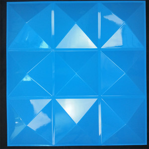 Không thấm nước cách âm và chống cháy vuông nhôm kim loại âm thanh bọt Trần gạch trang trí treo thạch cao gạch - Product Image 5