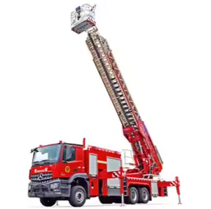 Fabricant chinois équipement de lutte contre l'incendie 6*4 YT60K1 échelle camion de pompiers à vendre en France