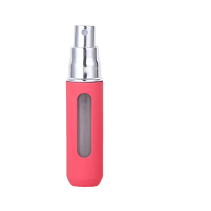 Custom Logo Silk Screen Printed Aluminum 5ml Perfume Bottle Refillable Pump <b>Sprayer</b> Empty Spray Bottle for Skin Care - Product Image 1