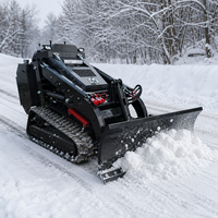 Offerta Speciale: Minipala Cingolata V800 Compatta, 420kg, EPA EURO5, Multi-Accessorio per Fattoria e Giardino