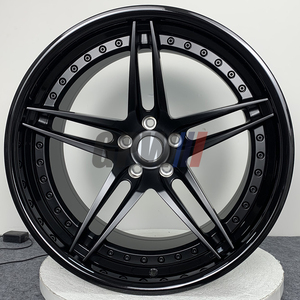 Jantes personnalisées GPW 20 21 pouces, jantes en alliage forgé en 2 parties, décalées, pour <span class=keywords><strong>Ferrari</strong></span> 488 Pista Spider SF90 Stradale Chevrolet Corvette C8 - Product Image 2