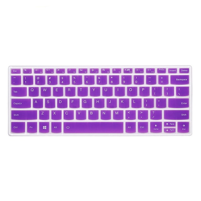 High Quality Ultra-thin Durable English Silicone Laptop Keyboard Skin Cover for Lenovo 7000-14 Yoga 720 -15 Keyboard Cover
