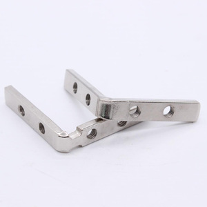 L-Shaped Connector Carbon Steel Zinc Alloy Nickel Plated Water Resistant For Door Window Frames - Product Image 3
