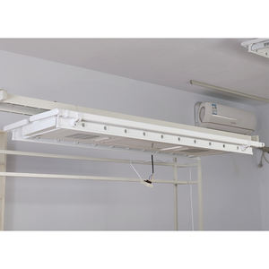 Support pour sèche-<span class=keywords><strong>linge</strong></span> <span class=keywords><strong>électrique</strong></span> pour maison intelligente Support pour corde <span class=keywords><strong>à</strong></span> <span class=keywords><strong>linge</strong></span> rétractable automatique Support suspendu au plafond en aluminium pour salle de bain - Product Image 3