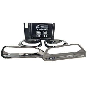 Cubierta de Manija de Puerta para Toyota Sienna, Moldura Decorativa ABS Electrochapada, Accesorio Exterior para Auto 2011-2020 - Product Image 1
