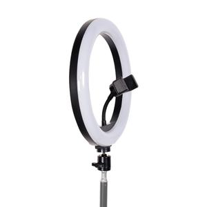 Lampe annulaire LED 360 degrés de 18 pouces, 10 LED, pour maquillage, avec trépied, intensité réglable - Product Image 4