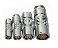 Mini câble coaxial médical électrique en or mâle femelle compatible connecteur en métal Lemos fournisseur de qualité