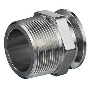 Pièces en acier inoxydable usinées CNC sur mesure en gros de Chine, pièces de rechange mécaniques OEM de haute précision avec perçage - Product Image 2