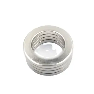 NdFeB Neodymium Rare Earth Permanent Round Ring Magnet for Loudspeaker Electron& Decoration