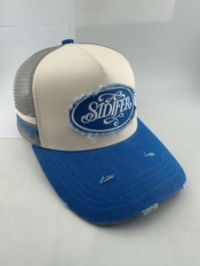 Gorras <span class=keywords><strong>de</strong></span> malla tipo trucker personalizadas <span class=keywords><strong>de</strong></span> moda australiana con 2 rayas, 5 paneles, etiqueta bordada en 3D, <span class=keywords><strong>gorra</strong></span> <span class=keywords><strong>de</strong></span> malla tipo trucker estilo campestre, gorras <span class=keywords><strong>de</strong></span> béisbol - Product Image 3