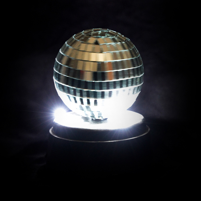 OUYA Portable Use Stable Rotation Mini Disco Ball Mirror Ball LED Party Light Design Disco Ball for Event Decoration