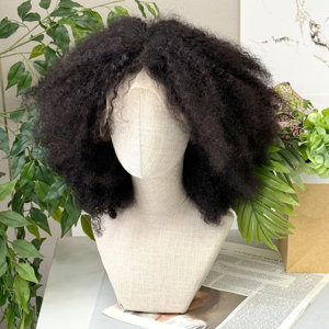 Cabeza de Maniquí de Cabello Humano de Alta Calidad al por Mayor, Cabeza de Maniquí Personalizada para Entrenamiento de Peinado - Product Image 4