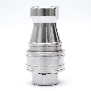 1/4 ''ISO7241-B KZF en acier inoxydable <span class=keywords><strong>hydraulique</strong></span> raccord à dégagement rapide filetage femelle raccord <span class=keywords><strong>hydraulique</strong></span> plus rapide - Product Image 6