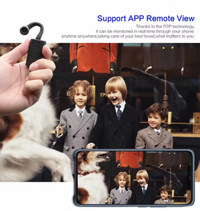 Мини Wi-Fi наблюдение 2,4G Wi-Fi ночное видение Обнаружение движения домашняя Безопасность Мониторинг широкоугольная IP-камера обнаружения - Product Image 3