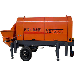 TZ40Dディーゼル小型ミニコンクリートポンプマシンコンクリートミキシングポンプコンクリートポンプミキサー - Product Image 4