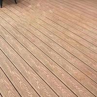 Tarima de Exterior de WPC Compuesto, con Diseño 3D en Relieve, Coextruido, Impermeable, con Aspecto de Madera, para Jardín, Parque