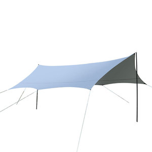 Toldo octogonal con forma de mariposa, tela Oxford, impermeable, para acampar al aire libre, refugio para pícnic - Product Image 5
