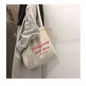Sac bandoulière imprimé en toile doublé, idéal pour les voyages, pour femme, à la mode, avec fermeture éclair, doublure en polyester - Product Image 1