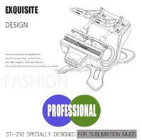 Presse à chaleur pour tasses à double station, machine de sublimation pour deux tasses