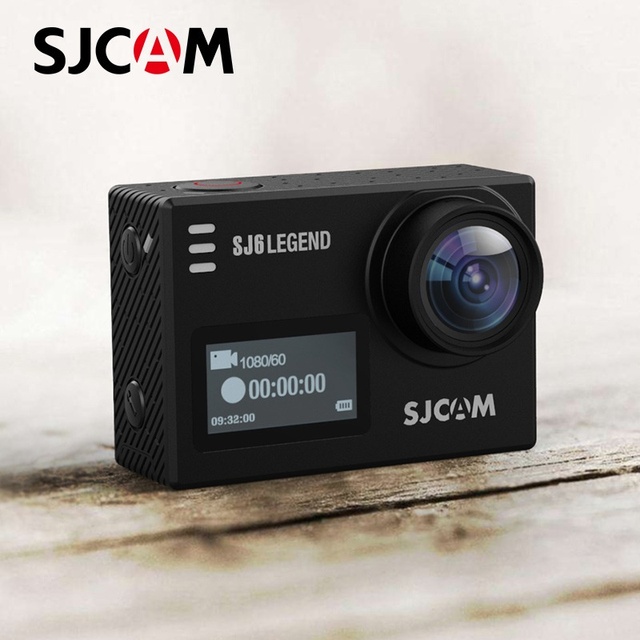 SJ6 Legend 30m Waterproof Gyro Stabilized Sports Camera 4K Dual Screen Touch HD Recorder 166 Wide Angle 16MP Photo 2.0-inch