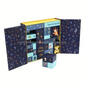 Custom Free Branded Blackpink Electronic Surprise Lucky Mystery Gift Shipping Advent Calendar <b>Box</b> Recycled Matt Lamination - Product Image 2