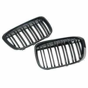 Grille de pare-chocs avant BMW X1 2016-2018 en plastique ABS, pièce de rechange pour mise à niveau - Product Image 5