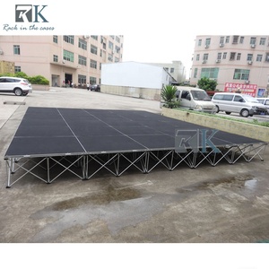 Portable Platform Stage Quick Install Aluminum Riser Concerts Smart Stage - Product Image 3