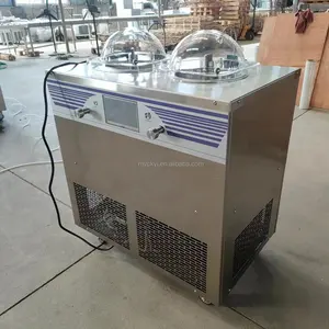 Mvckyi 45L/H Double Cylinders Continuous Churning batch freezer/Gelato display showcase/Hard ice cream machine