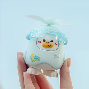 Ventilatore Mini Portatile Ricaricabile con Logo Personalizzato, Design Animale Carino, Ventilatore Elettrico Tascabile Estivo Personalizzabile - Product Image 3